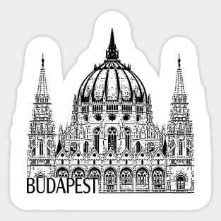 Budapest Sticker